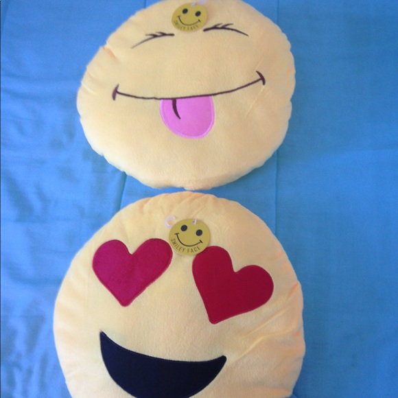 Other - Two Emoji Pillows Other - Two Emoji Pillows